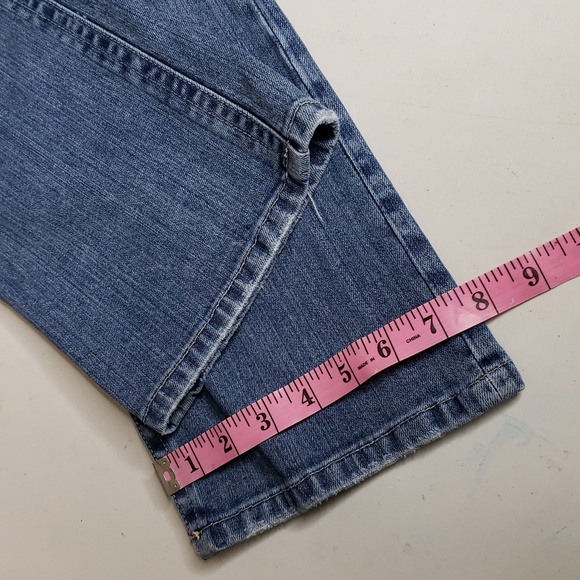 Vintage American Eagle Womens Straight 77 Low Rise Jeans Size 12 Y2K Cotton - Picture 15 of 16